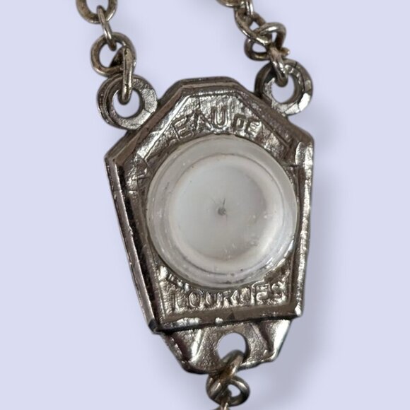 V. Lourdes Metallic Beaded "Eau de Lourdes" Rosary - Picture 3 of 6